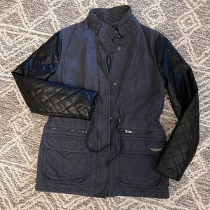 ROCK & REPUBLIC MOTO/UTILITY/CARGO JACKET